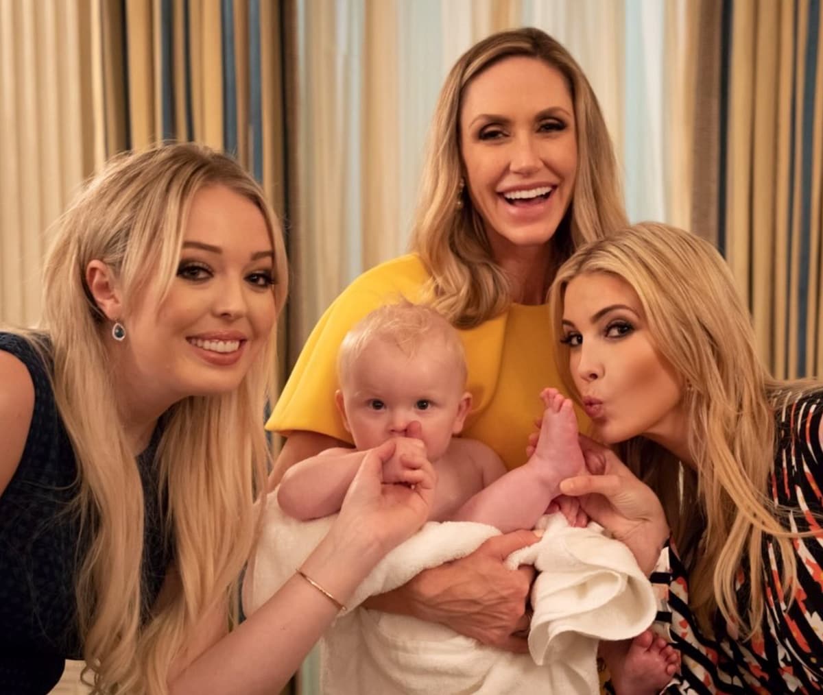 Tiffany, Lara, and Ivanka Trump