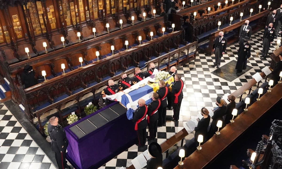 The Funeral Of Prince Philip, Duke Of Edinburgh Is Held In Windsor