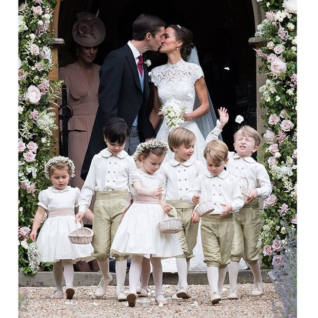 The couple married last year in a wedding featuring Prince George and Princess Charlotte among the attendants.
Photo: Getty Images