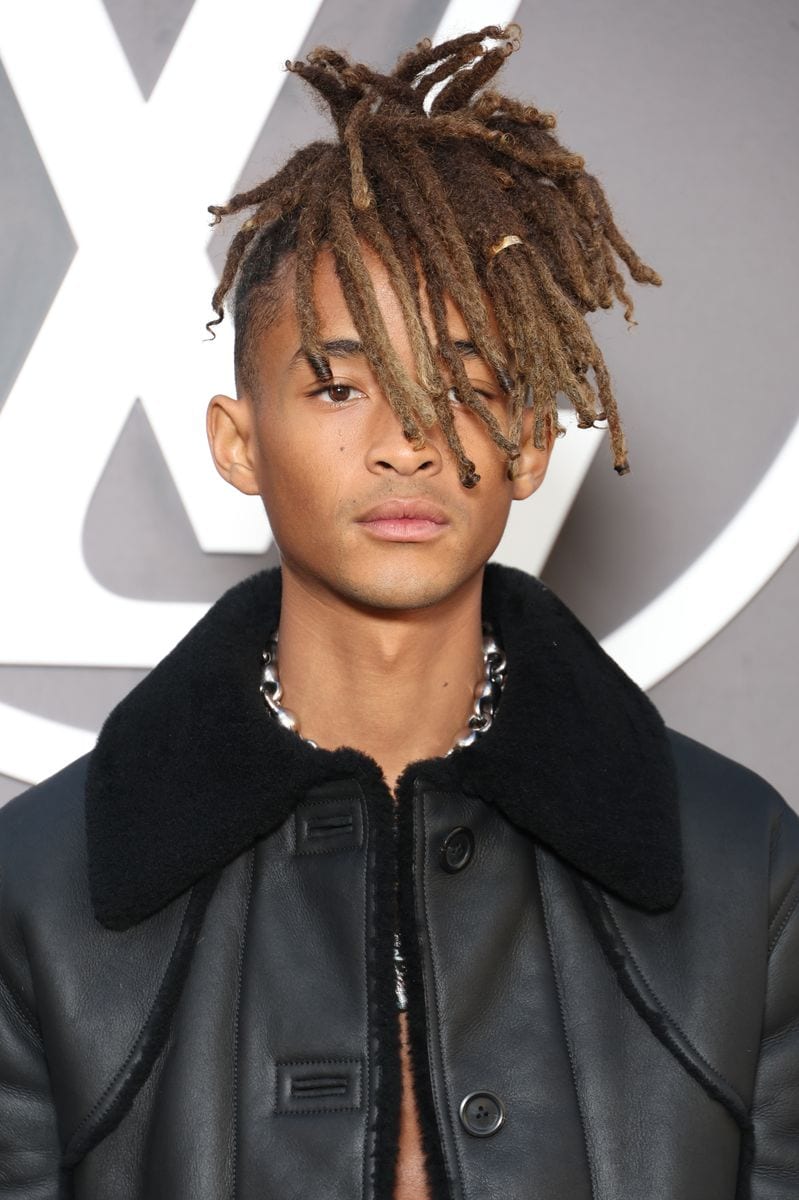 Jaden Smith attends the Louis Vuitton Paris Womenswear Spring-Summer 2025 show 