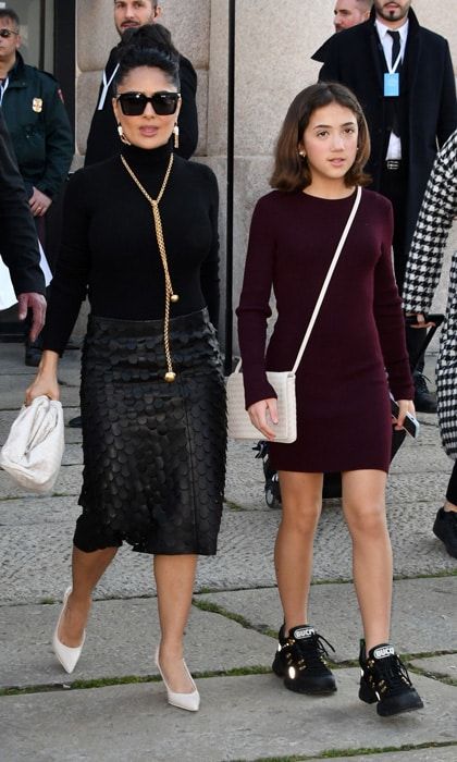 Salma Hayek and Valentina Paloma