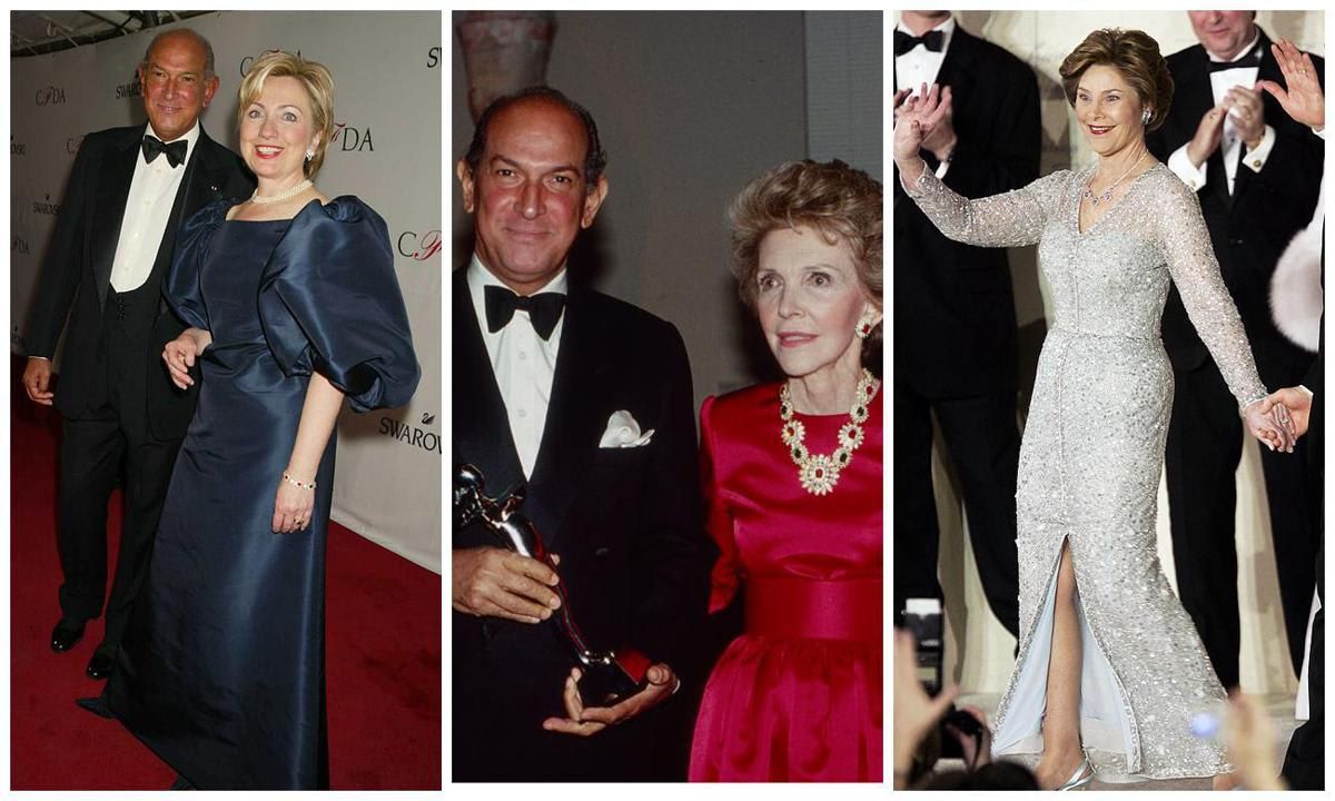 Oscar de la Renta dressed first ladies