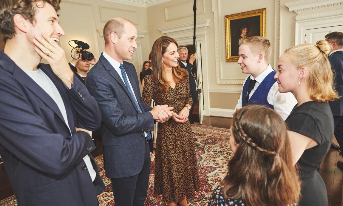 The royals welcomed BBC Radio 1’s Teen Heroes of 2019 finalists to Kensington Palace