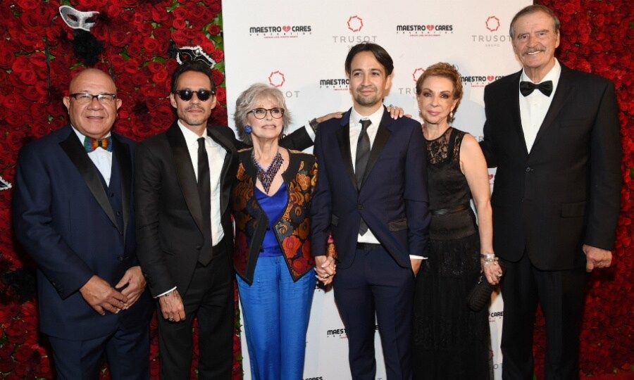 Lin Manuel Miranda, Rita Moreno, Marc Anthony