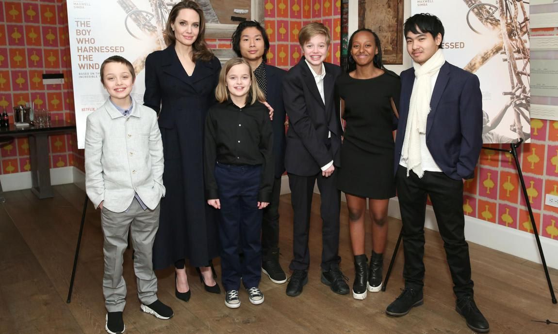 Angelina Jolie daughter Zahara fashion mini me