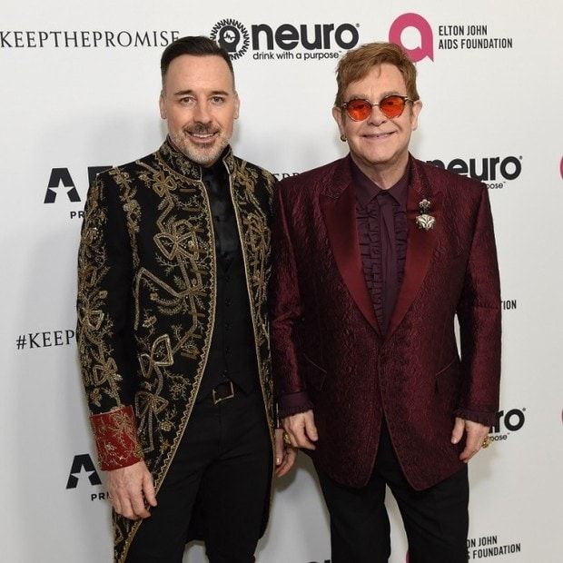 Happy birthday, Elton John! Elton and his husband, David Furnish, celebrated the legend's 70th Birthday and 50-Year songwriting partnership with Bernie Taupin on Saturday evening with a gala. The night benefited the Elton John AIDS Foundation and the UCLA Hammer Museum. Taking place at RED Studios in Hollywood, the bash was star-studded.
Photo: Michael Kovac/Getty Images