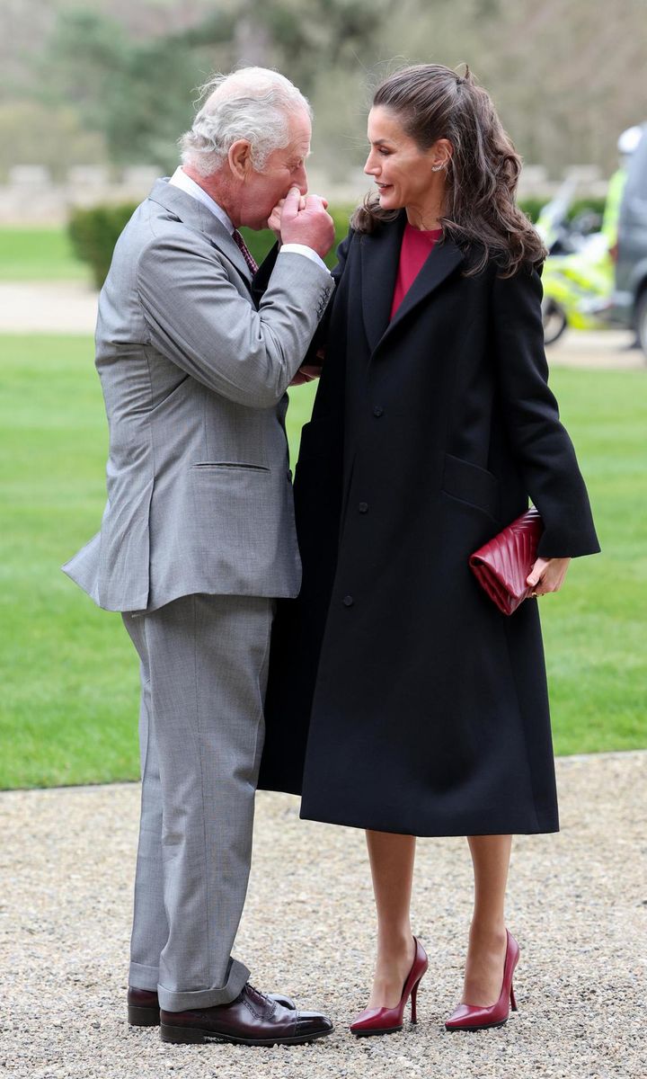 Queen Letizia and Prince Charles