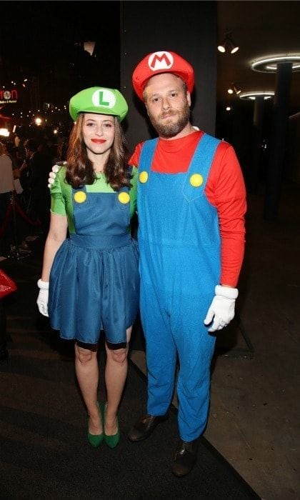 October 15: Seth Rogen and Lauren Miller showed off their costumes during their fifth annual Hilarity for Charity variety show held at the Hollywood Palladium.
Photo: Randy Shropshire/Getty Images