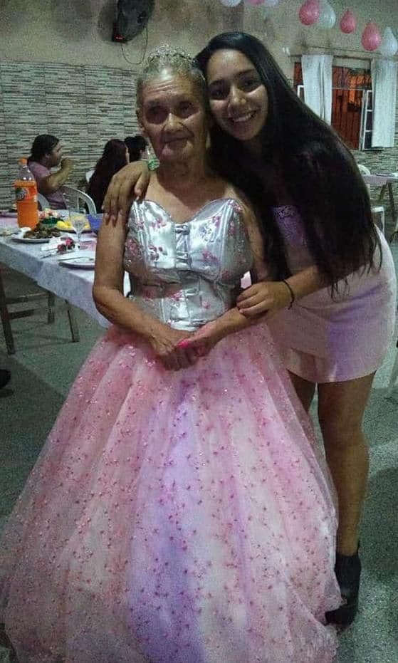 79 year old quinceañera