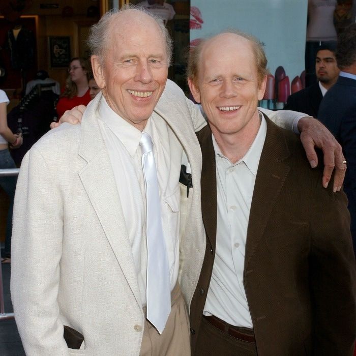 <b>Rance Howard - November 25</b>
Actor Rance Howard passed away at the age of 89. His beloved son director Ron Howard (seen right) announced the sad news on Twitter, writing: "Clint & I have been blessed to be Rance Howard's sons. Today he passed at 89," Ron, 63, tweeted out, mentioning his brother Clint Howard. "He stood especially tall 4 his ability to balance ambition w/great personal integrity. A depression-era farm boy, his passion for acting changed the course of our family history. We love & miss U Dad."
Rance began his career at the age of 20, first touring around with a theatre troupe. He notably acted alongside Henry Fonda in the play <i>Mister Roberts</i>, performing the role of Lindstrom across the country.
The actor went on to nab parts in dozens of major movies, including: <i>Cool Hand Luke</i>, <i>A League of Their Own</i> and <i>Psycho</i>. His son Ron also cast him in many of his films, from <i>A Beautiful Mind</i> to <i>Cinderella Man</i>.
Along with his sons, Rance is also survived by his granddaughters: actresses Bryce Dallas and Paige Howard.
Photo: Gregg DeGuire/WireImage