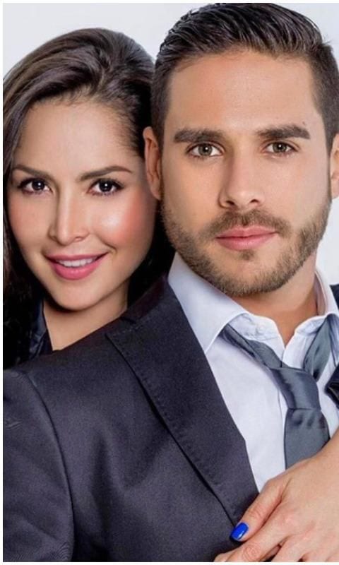 Carmen Villalobos y Sebastian Caicedo momentos