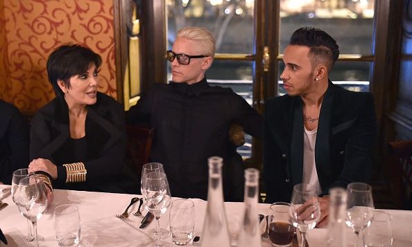 Kris Jenner, Jared Leto and Lewis Hamilton
Photo: Getty Images