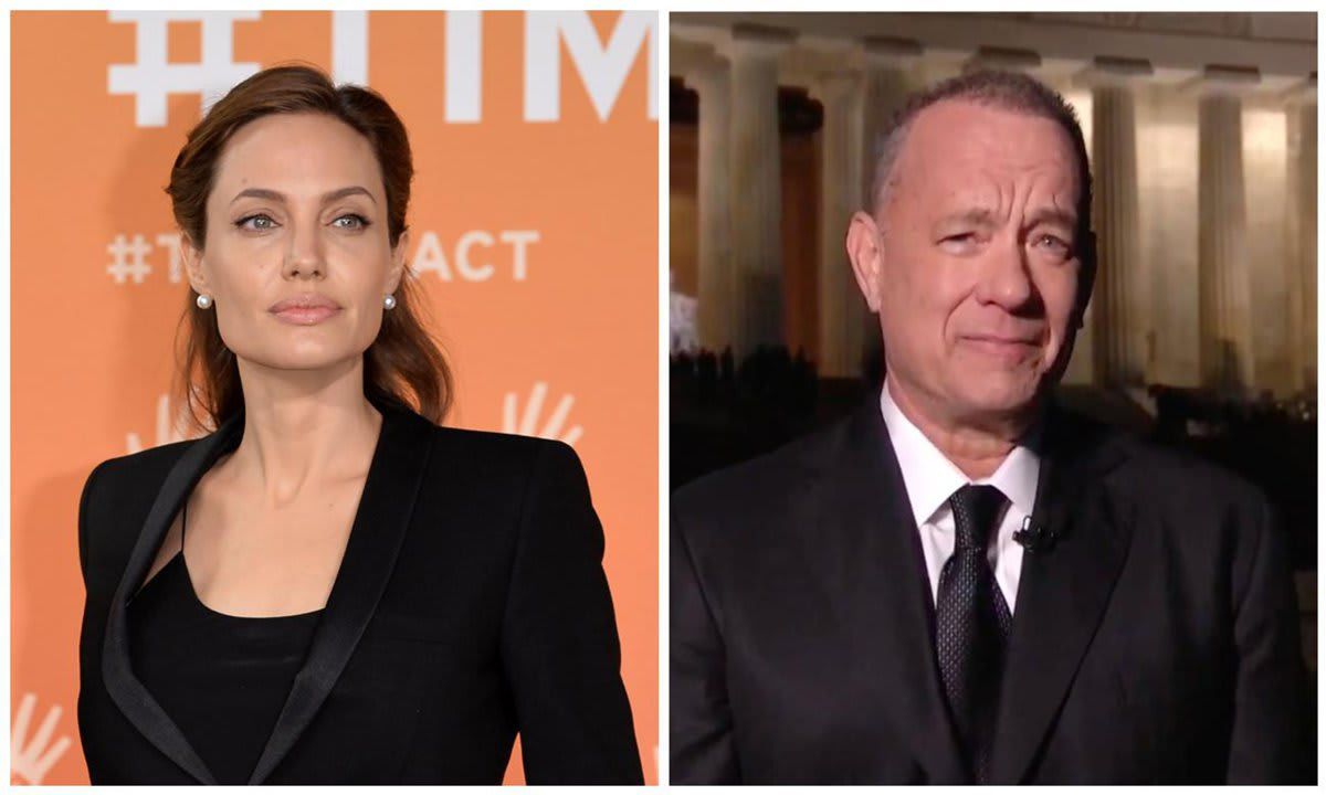 Angelina Jolie and Tom Hanks