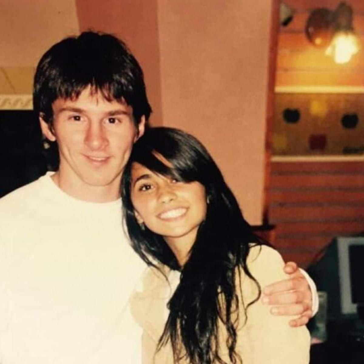 Leo Messi y Antonella Roccuzzo