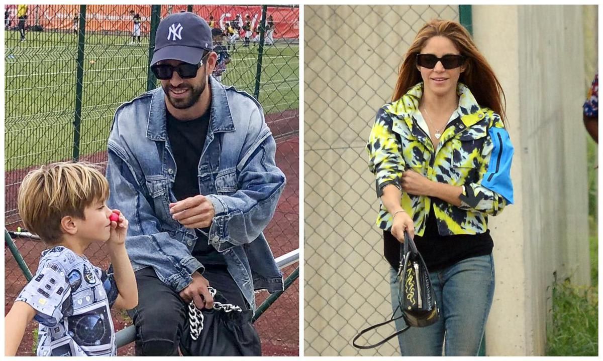 Shakira and Gerard Pique spotted as spectators of a Baseball game