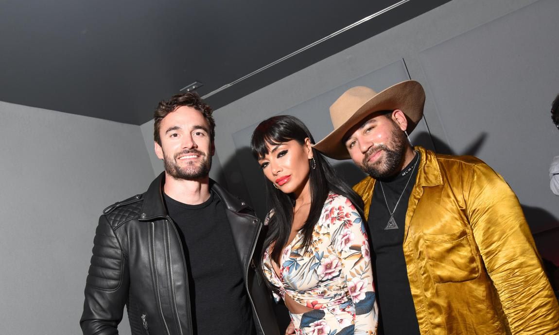 Thom Evans, Nicole Scherzinger, Parson James, Frieze LA 2020