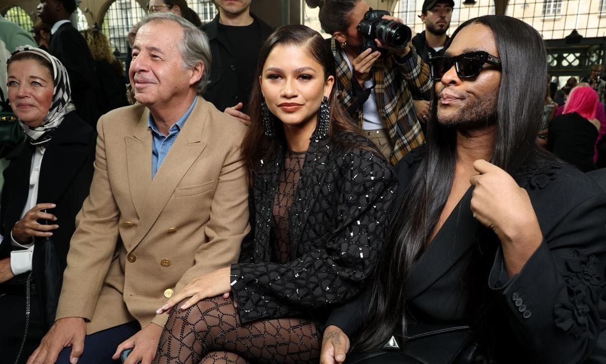 Valentino : Front Row - Paris Fashion Week - Womenswear Spring/Summer 2023