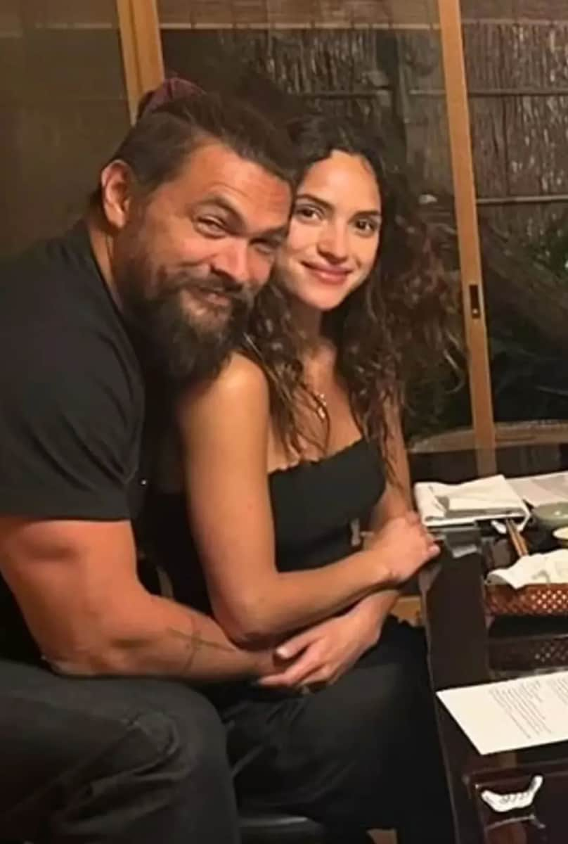 Jason Momoa and Adria Arjona