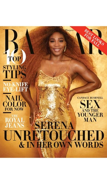 Serena Williams Harpers Bazaar August issue