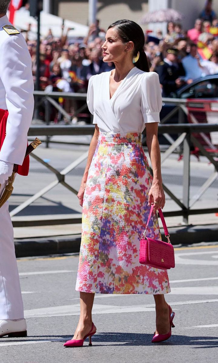 Spanish Royals Attend Armed Forces Day