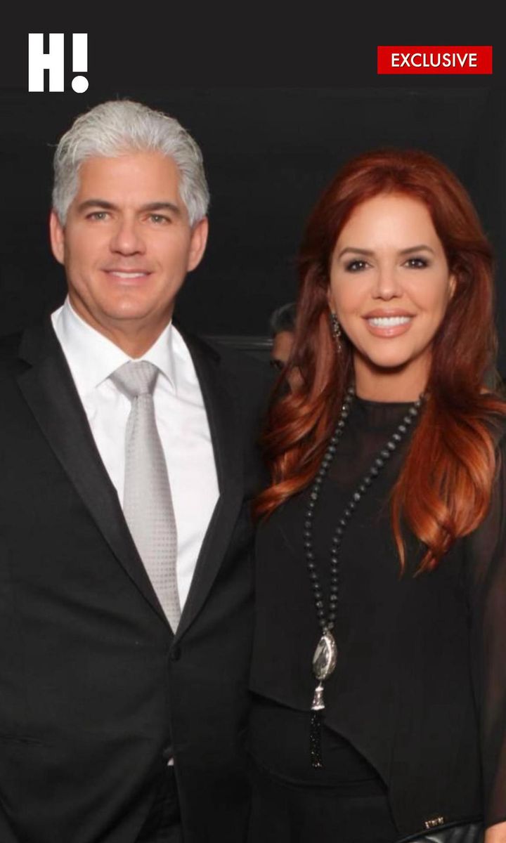 María Celeste Arrarás and Raúl Quintero