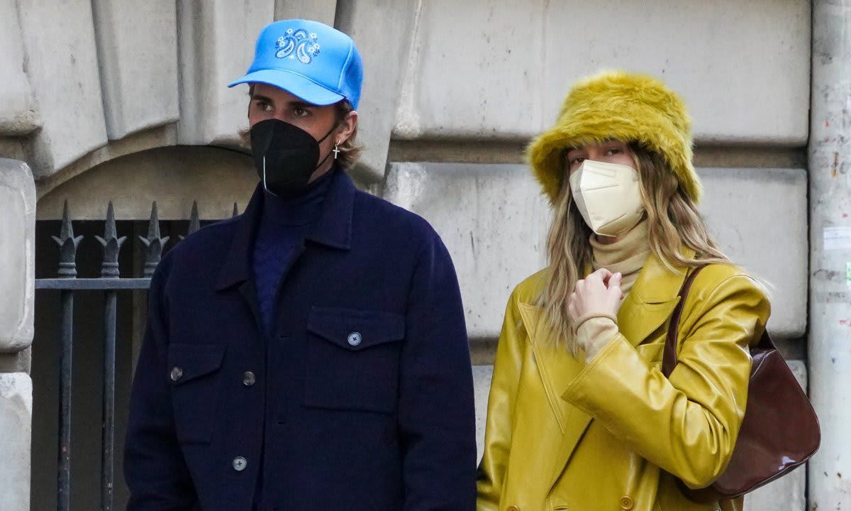 Justin Bieber And His Wife Hailey Baldwin Bieber Sighting In Paris