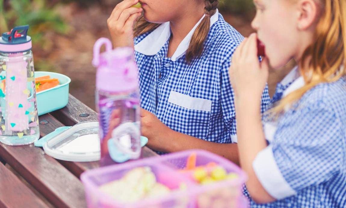 Los niños deben tener un almuerzo saludable