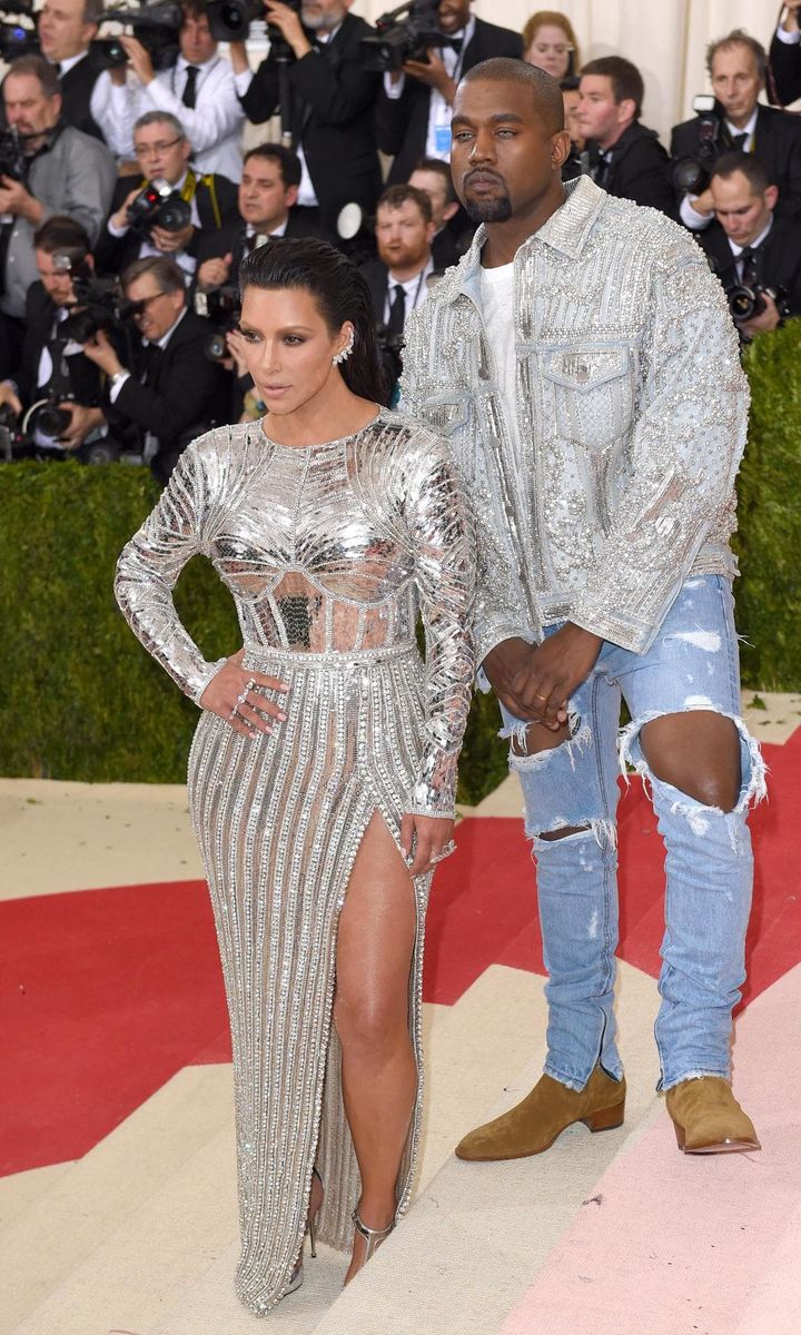 Kanye West and Kim Kardashian Met Gala 2016