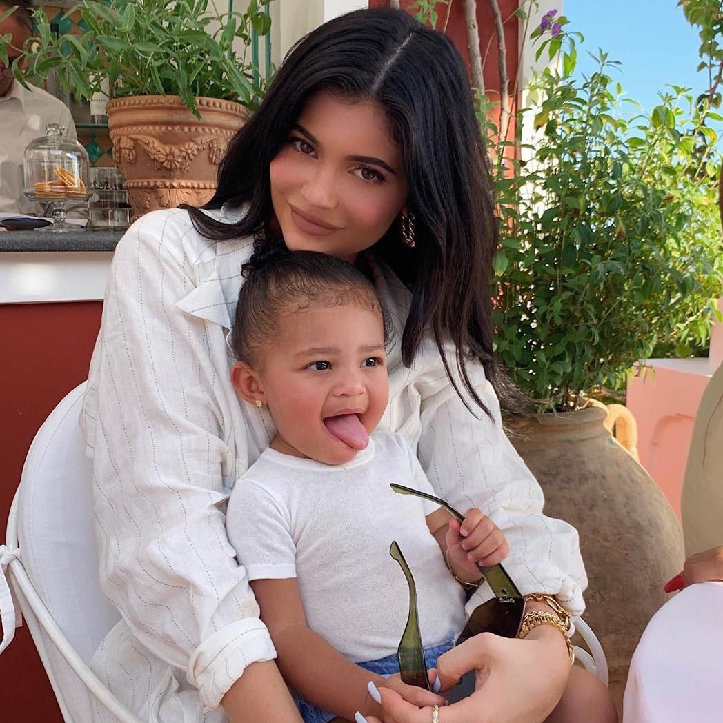 Kylie Jenner and daughter Stormi