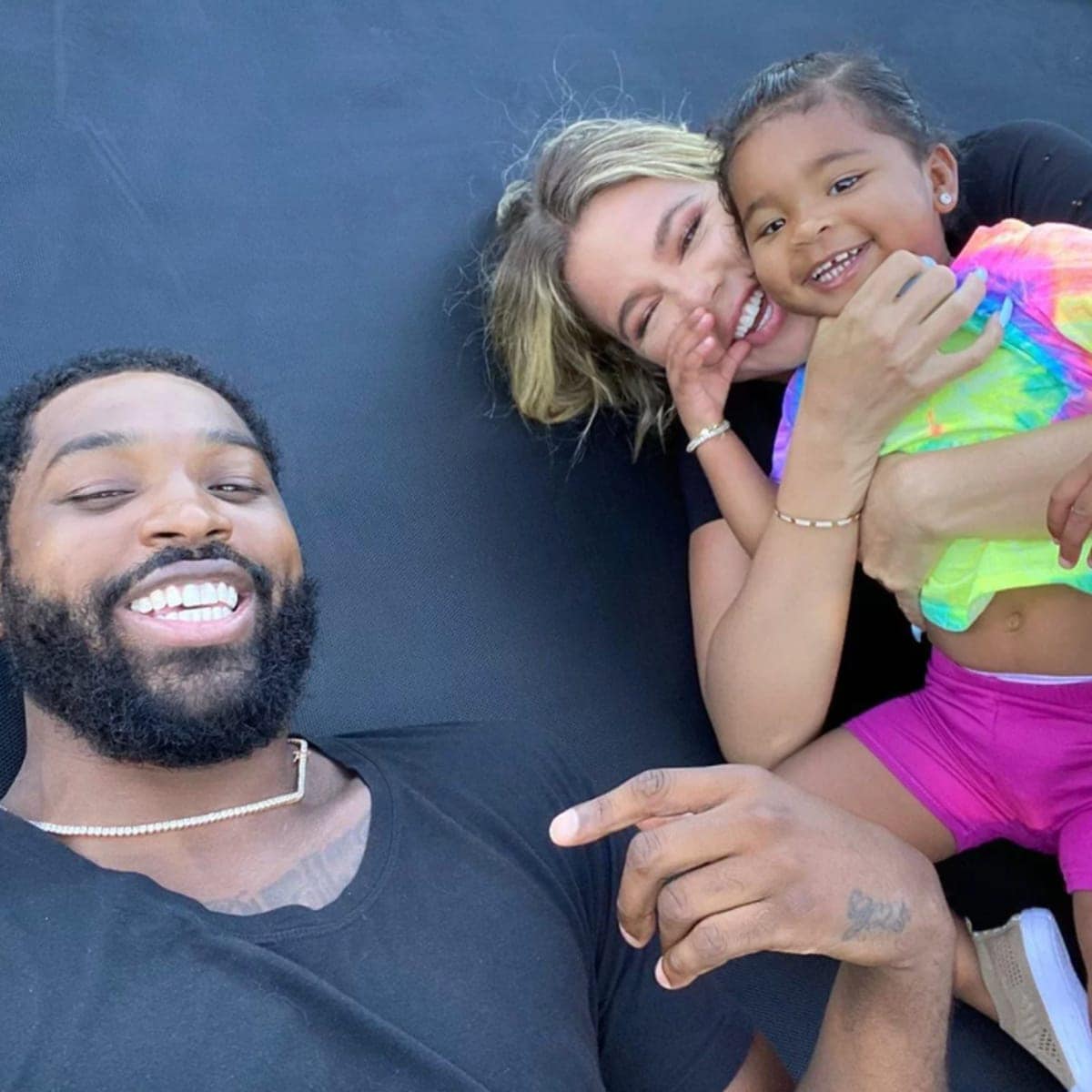 Khloe Kardashian and Tristan Thompson