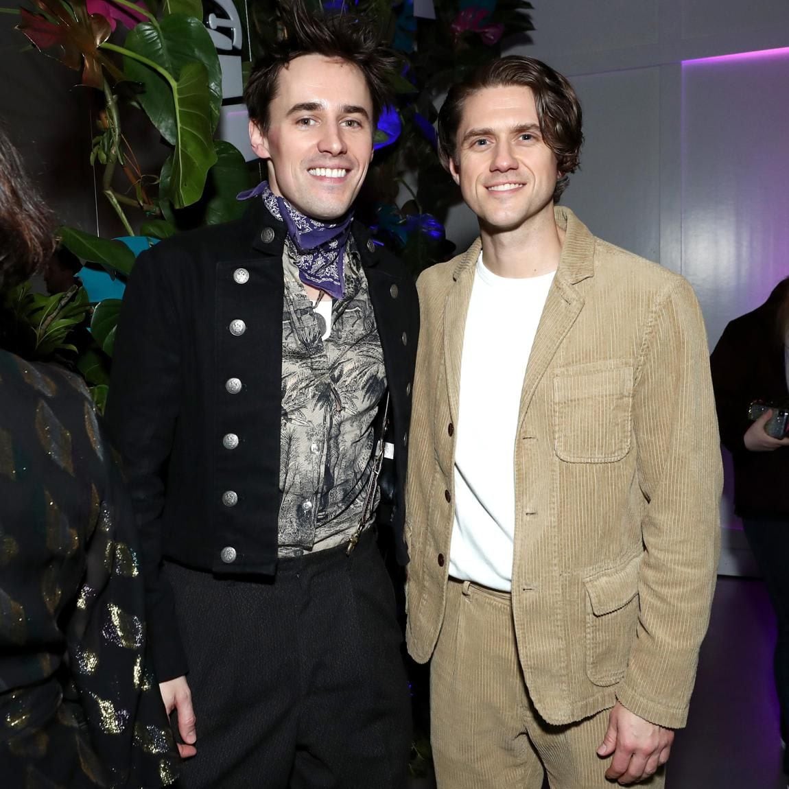 Reeve Carney and Aaron Tveit