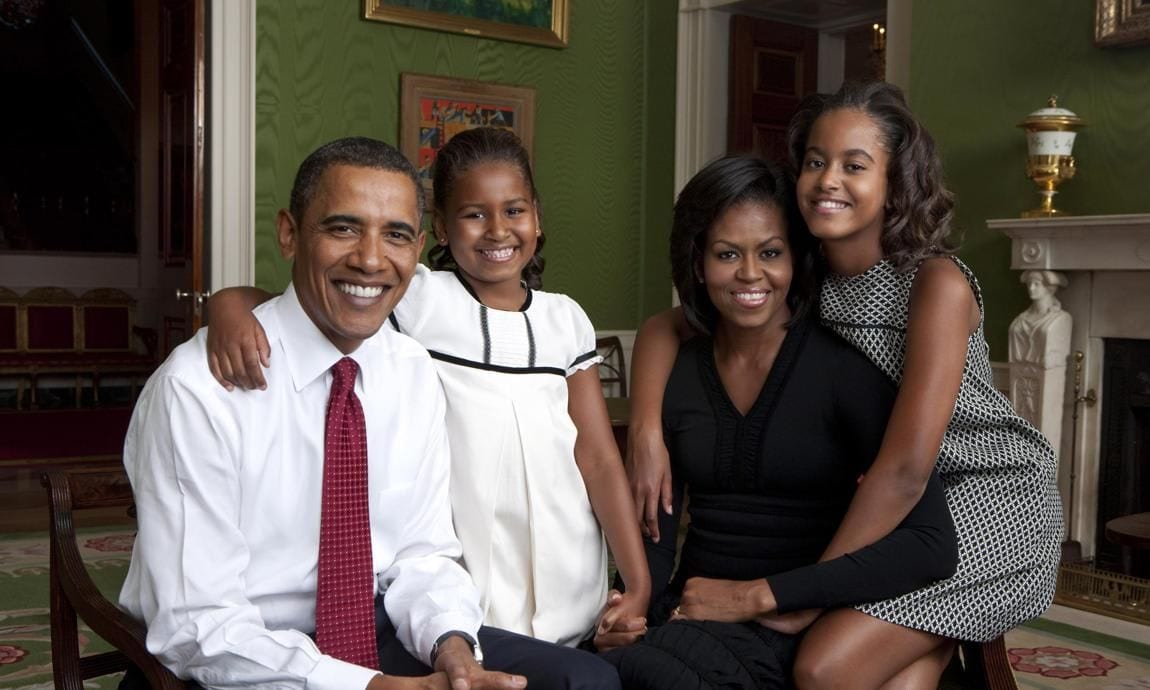 The Obama family