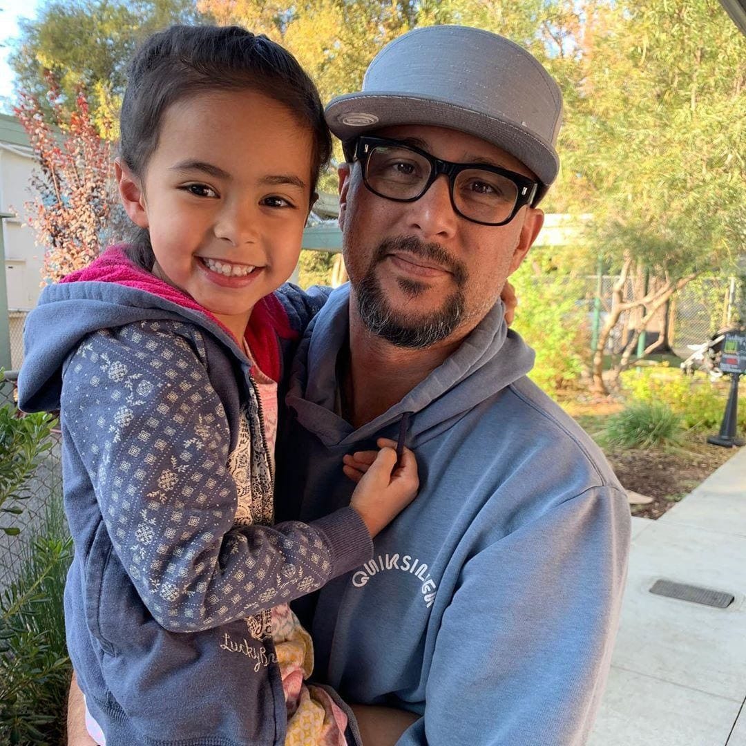 Cris Judd with daughter Vivienne