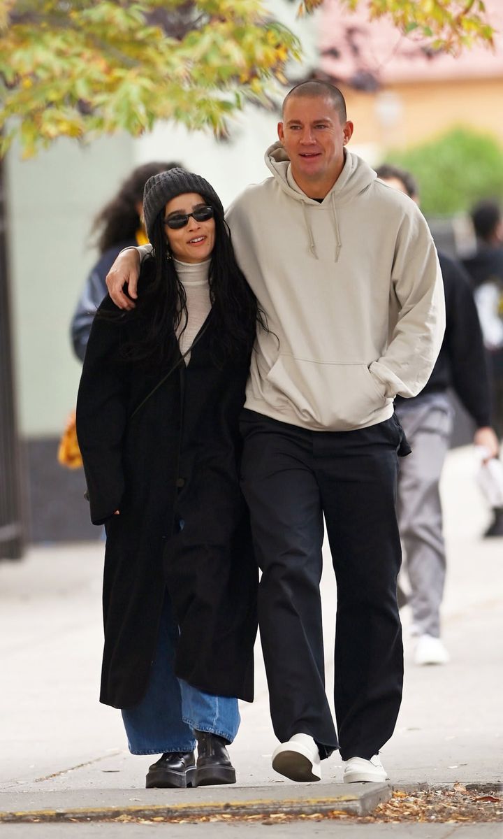 Zoë Kravitz and Channing Tatum go on lunch date in New York City