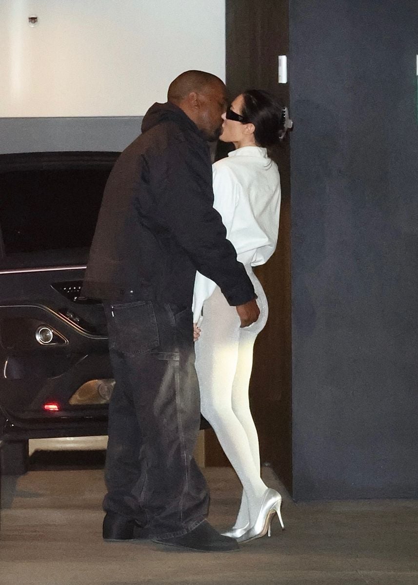 Kanye West and Bianca Censori share playful PDA in Beverly Hills