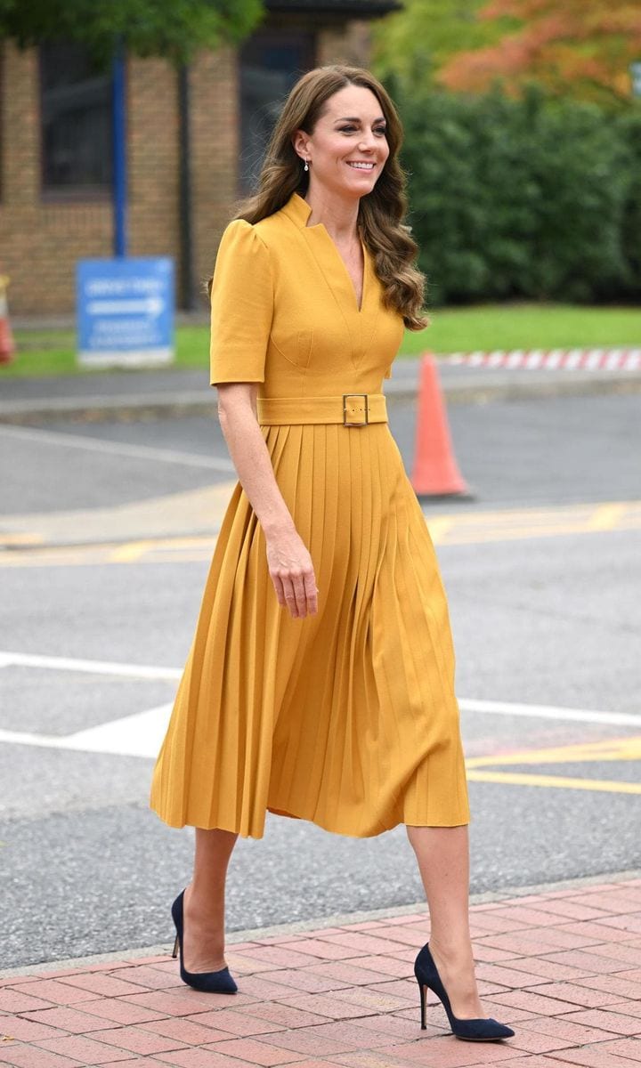 The Princess wore a Karen Millen dress on Oct. 5
