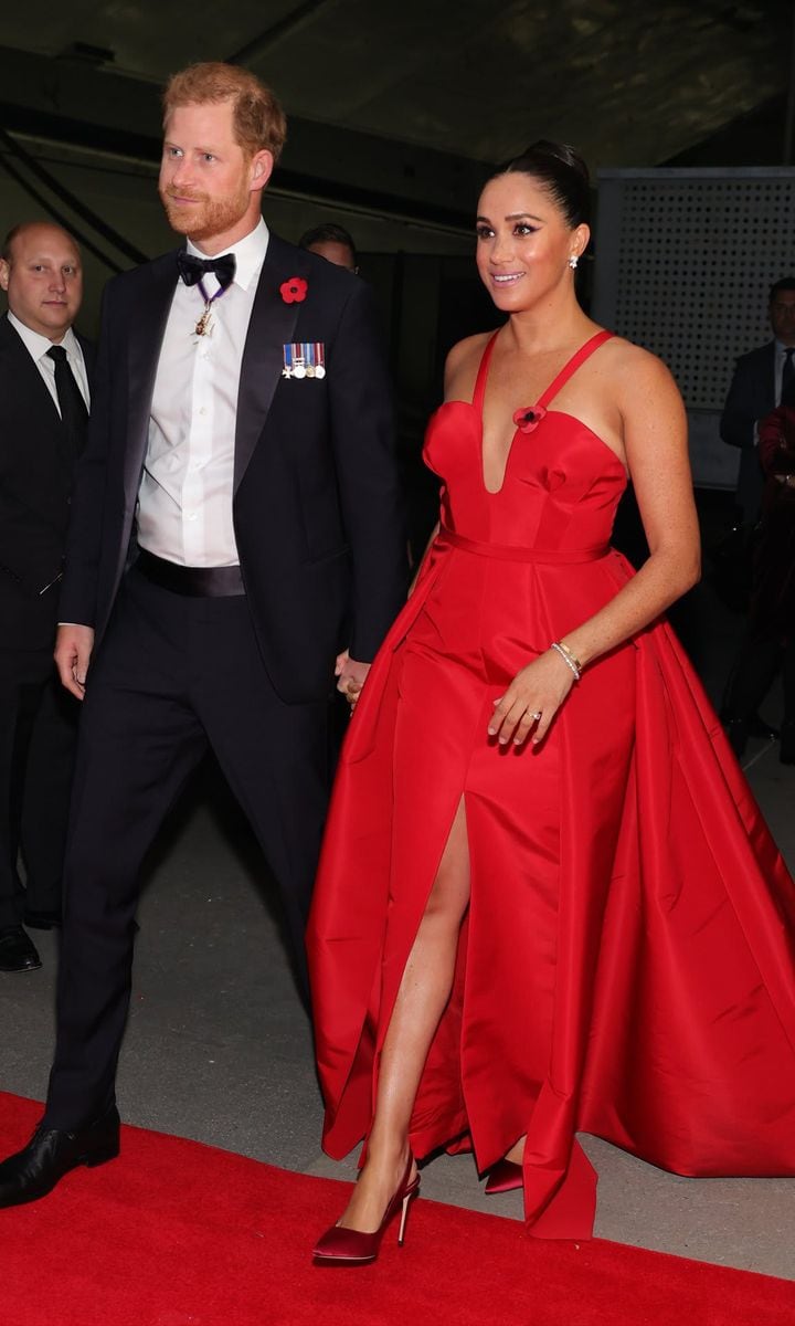 Prince Harry and Meghan Markle attended the Salute to Freedom Gala in New York City on Nov. 10