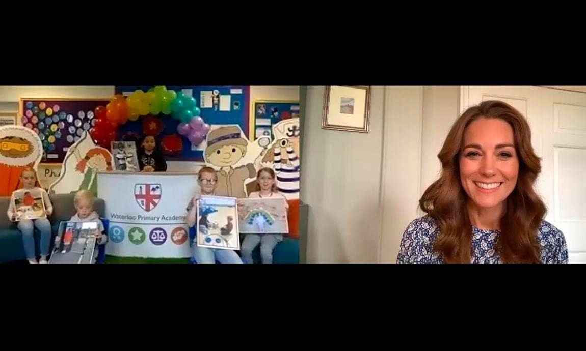 Kate Middleton led an online assembly for Oak National Academy