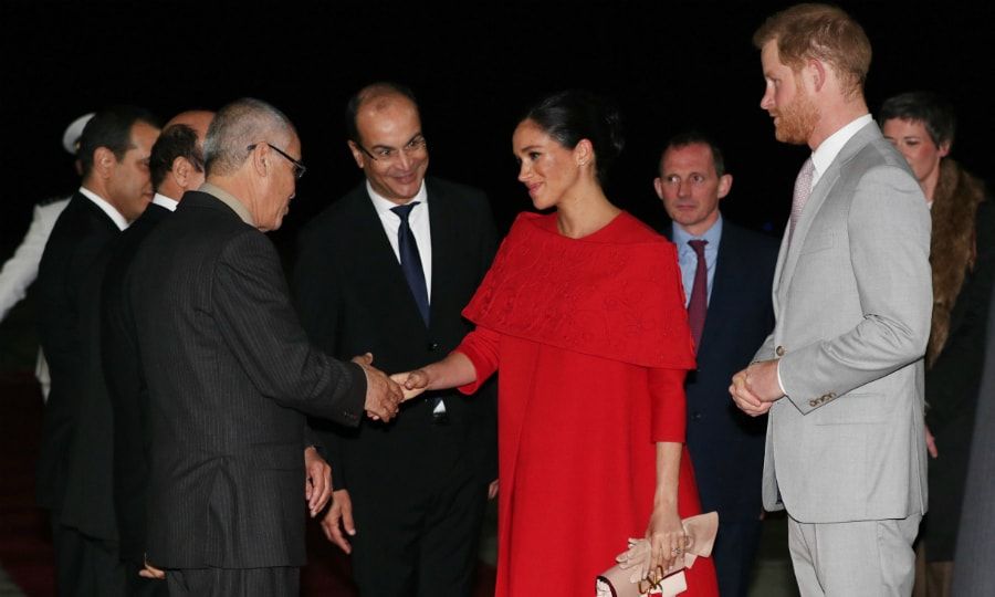 Meghan Markle and Prince Harry in Morocco