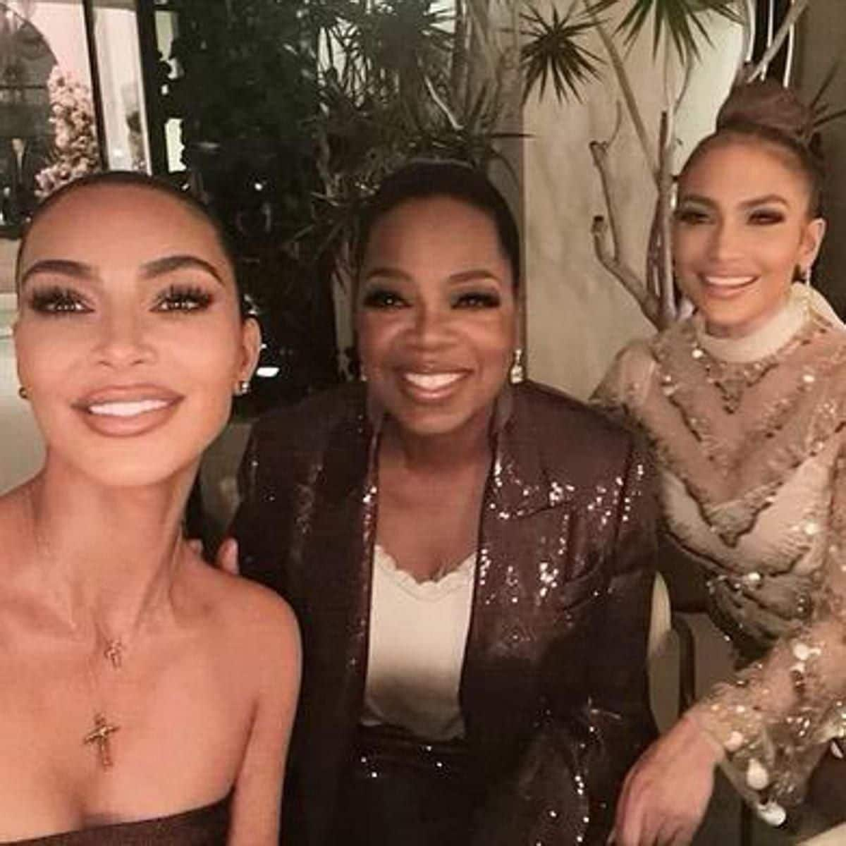 Kim Kardashian, Oprah Winfrey y Jennifer Lopez