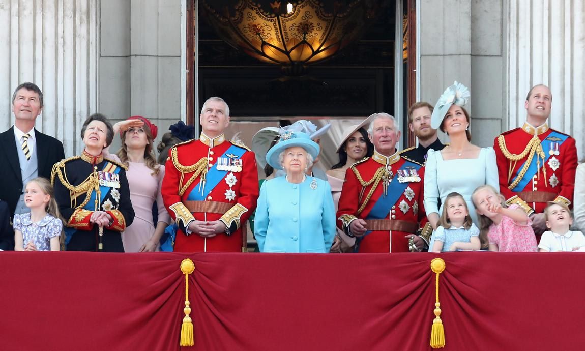 The royal studded event takes place every June to mark the monarch's birthday