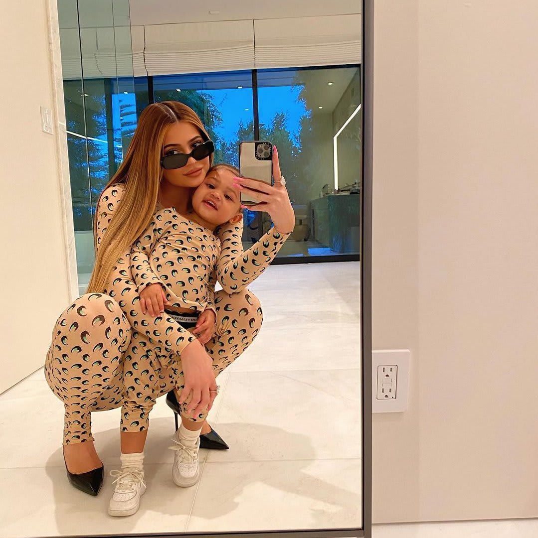 Kylie Jenner and Stormi Webster's cutest matching outfits.