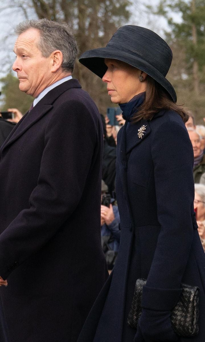 Princess Margaret's daughter Lady Sarah Chatto and Daniel Chatto.