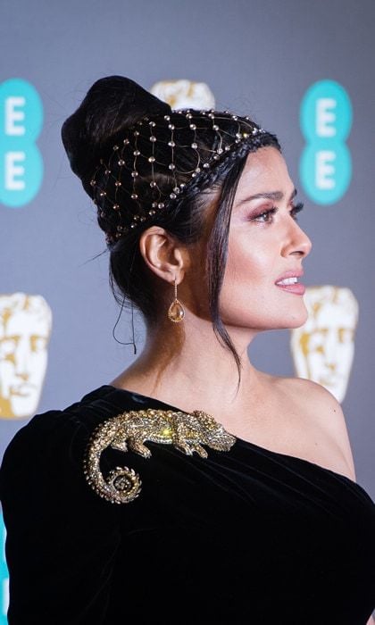 Salma Hayek eye makeup