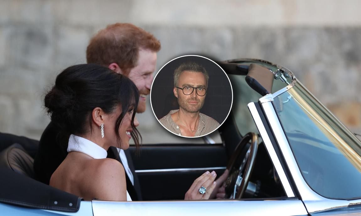 George was behind several of Meghan Markle's hairstyles, including her wedding reception updo