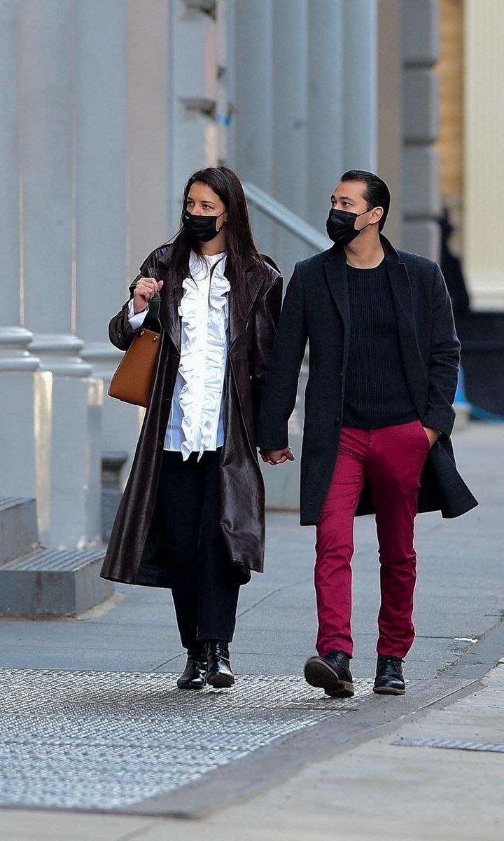 Katie Holmes and boyfriend Emilio Vitolo Jr. shopping in New York City