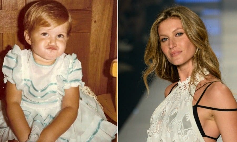 Gisele Bundchen
It's meant to be! Gisele has been striking a model pose since she was a baby!
<br>
Photo: Instagram/Getty Images