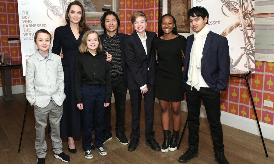 Angelina Jolie kids