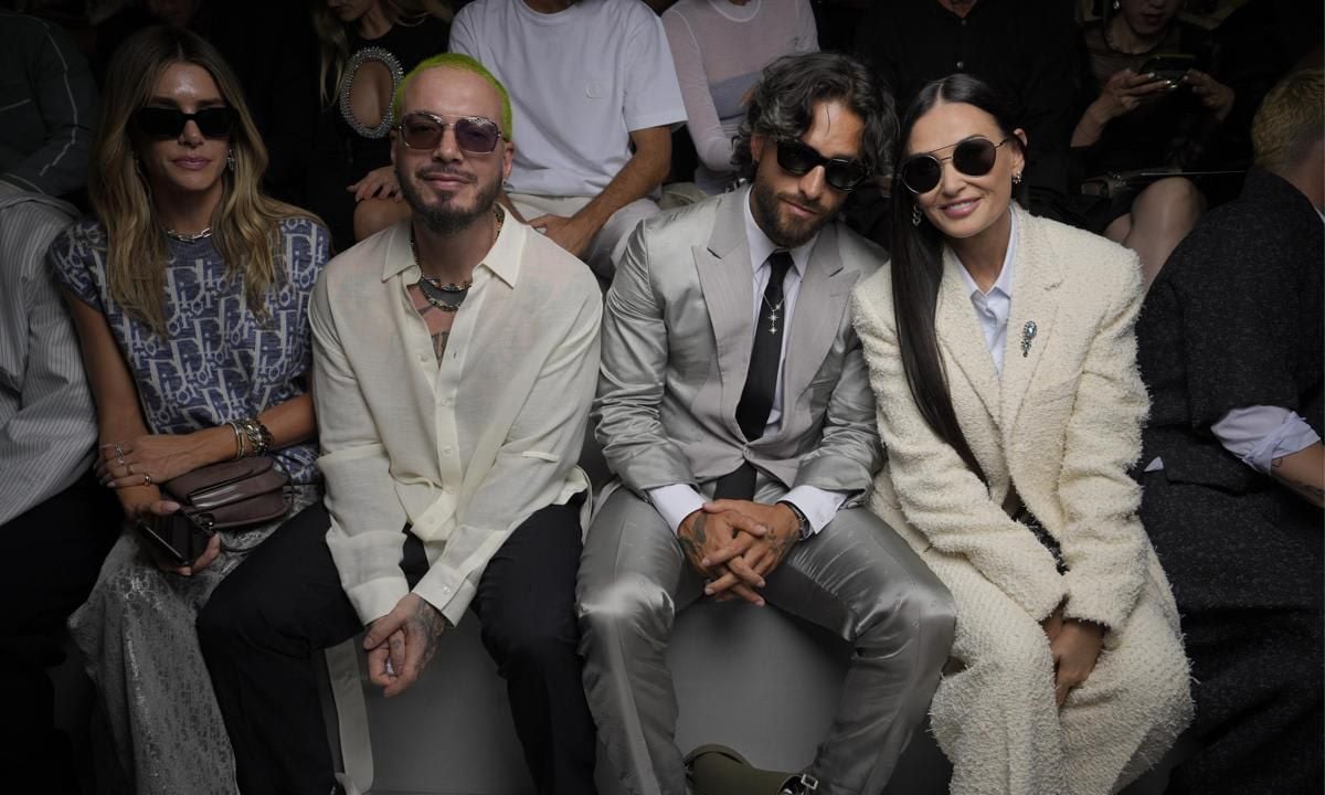 Dior Homme Spring 2024 Menswear Collection Runway Show - Front Row