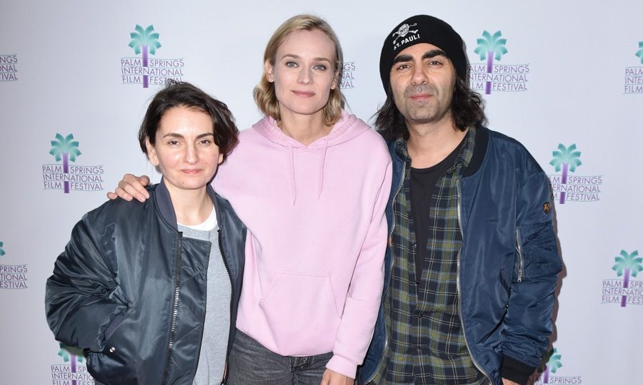 Fresh from her Golden Globes win, Diane Kruger was joined by Nurhan Sekerci-Porst and Fatih Akin during a screening of <i>In The Fade</i> at the 29th annual Palm Springs International Film Festival on January 8.
Photo: Vivien Killilea/Getty Images for Palm Springs International Film Festival